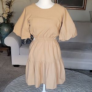 Madewell Short Sleeves Cut out Mini Dress Size XS